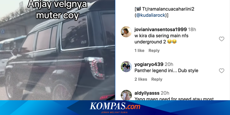 Isuzu Panther Lawas Pakai Pelek Spinner, Jadi Sorotan Netizen