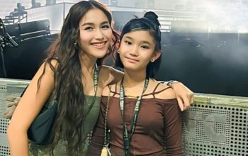 5 Gaya Keren Ayu Ting Ting dan Bilqis di Fan Meeting LISA, Bak Adik Kakak