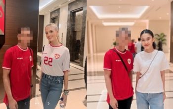 Adu Gaya Azizah Salsha dan Fefe Slinkert Saat Foto Bareng Fans, Masalah Jersey Dinyinyiri