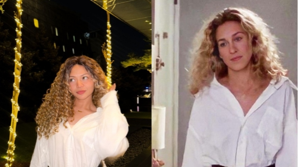 7 Potret Amel Carla Cosplay Jadi Carrie Bradshaw, Malah Dikira Beyonce