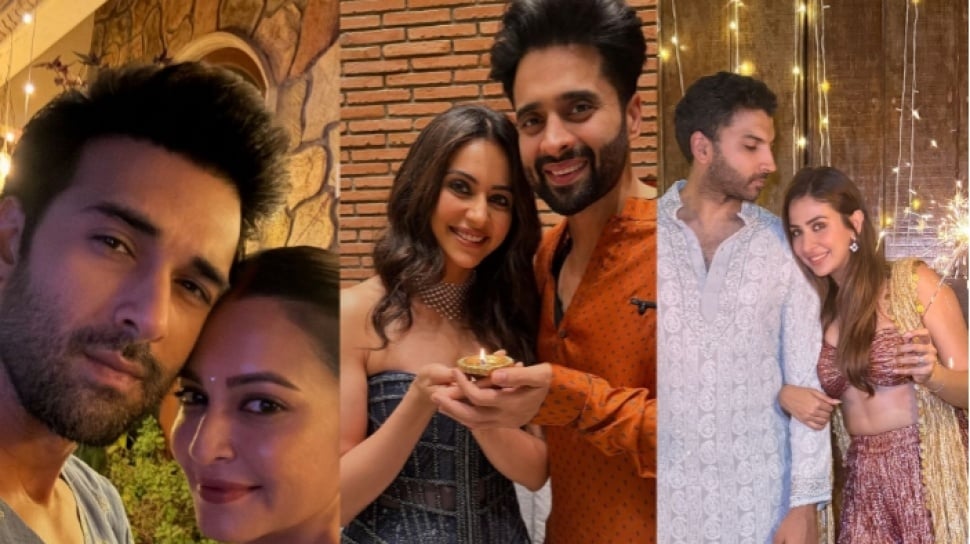 9 Artis India Rayakan Diwali Perdana sebagai Suami Istri, So Sweet!