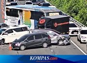 Tabrakan Beruntun di Tol Dalam Kota, Hati-hati Masuk Jalur Contraflow