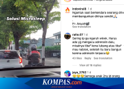 Video Viral, Pemotor Mengantuk Kemudian Tampar Diri Sendiri