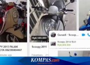 Cara Pilih Motor Bekas di Marketplace, Jangan Sampai Tertipu