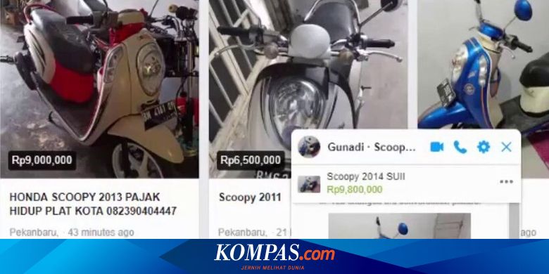 Cara Pilih Motor Bekas di Marketplace, Jangan Sampai Tertipu