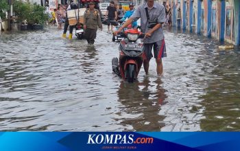 Jangan Nekad Melintasi Banjir dengan Motor Matik