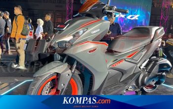 Detail Layar TFT di Yamaha Aerox Alpha Turbo, Ada 3 Tema dan Navigasi