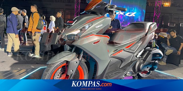 Detail Layar TFT di Yamaha Aerox Alpha Turbo, Ada 3 Tema dan Navigasi