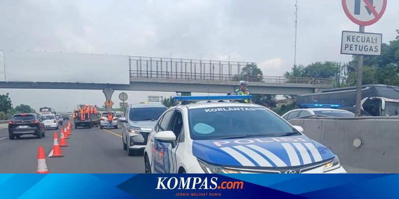 Pengemudi Harus Ekstra Waspada Saat Melintas di Jalur Contraflow